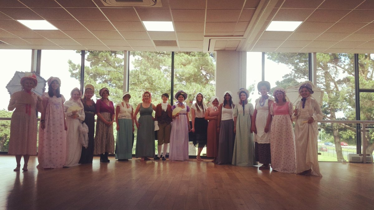 Danced with Sophie and the cast of #Pride&amp;Prejudice for her #henpartydanceclass.Those #costumes! 😍@oh_hey_hay <a href="/CheerleadingCo/">Cheerleading Company</a> #Bournemouth