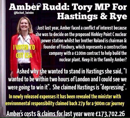 She could be the next con leader. This is depressing. We need better leaders than this who put themselves before the people they should help