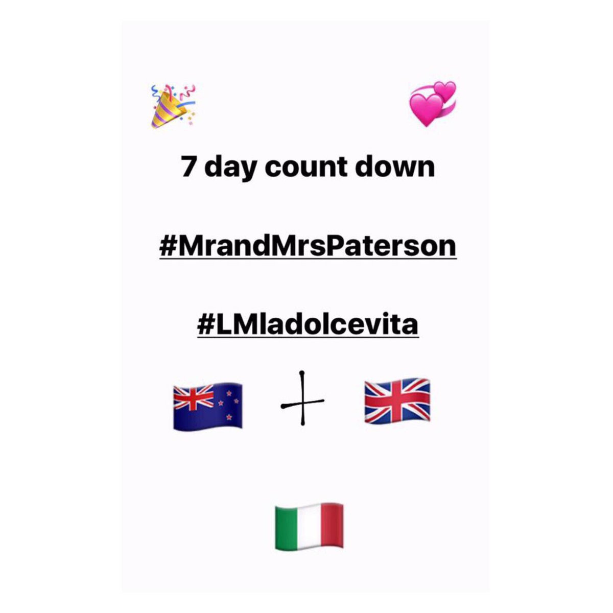 This time next week..... @lilsarra 💞🍾🥂#LMladolcevita #florence