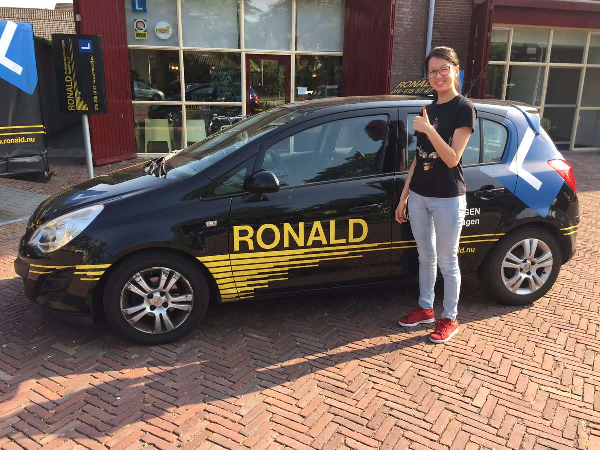 Cecilia Liu succes met je #autorijopleiding!!!