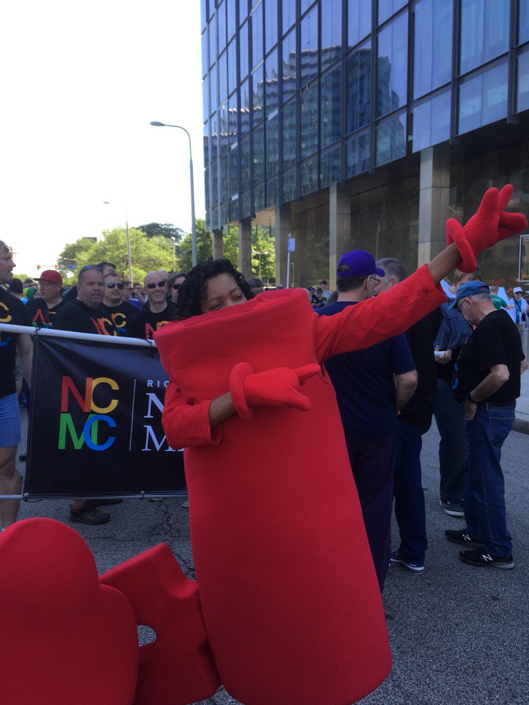 acwatterson's tweet photo. #PrideInTheCLE https://t.co/29JgjIXh1o