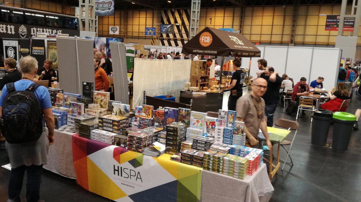 hispaorg's tweet image. Showing our games @UKGamesExpo