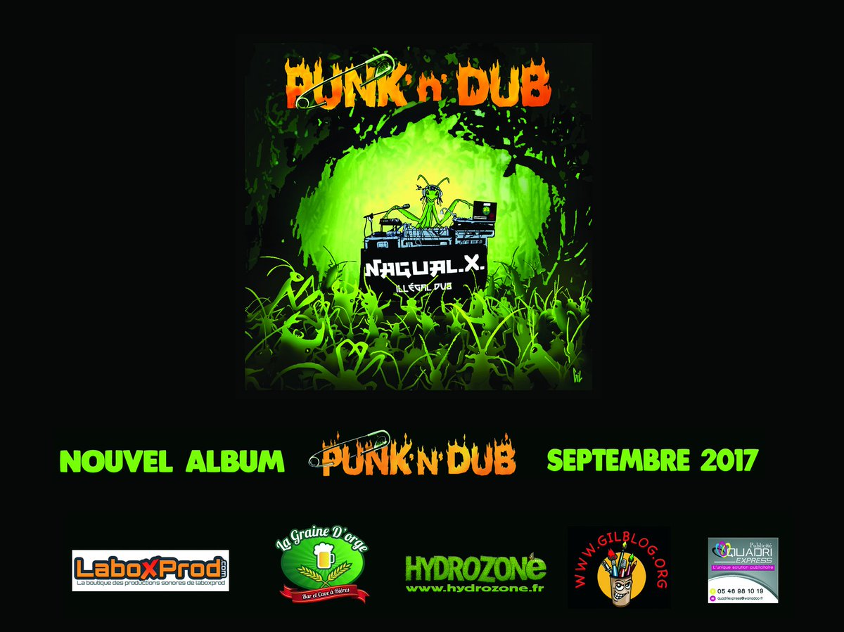 laboxprod's tweet photo. Spécial love pour leur soutien  à Gil déssinateur, Jean Luc , Pascal, sylvain et aussi à tous les artistes présent sur l' album "PUNK'N'DUB" https://t.co/pUVwanf6kp