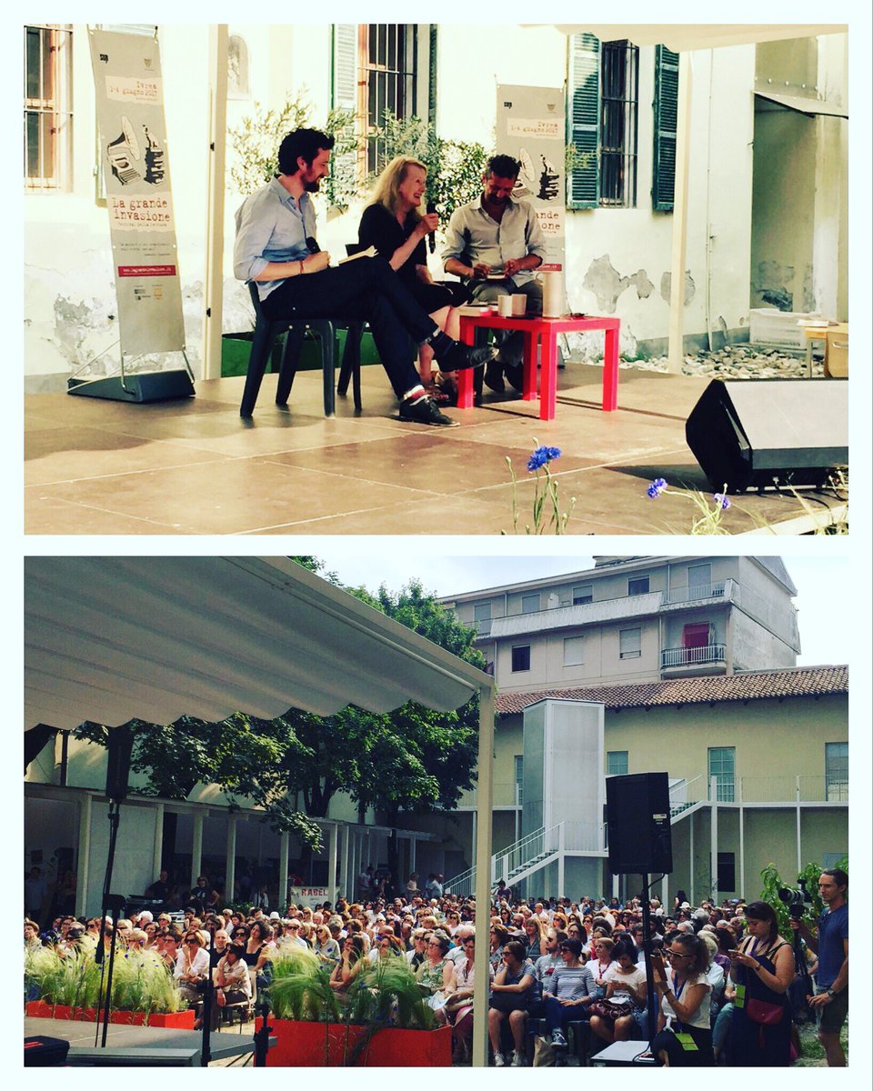 Le meraviglie della <a href="/grandeinvasione/">La grande invasione</a>: @marcomissiroli intervista #AnnieErnaux insieme al suo traduttore #LorenzoFlabbi #invasione17