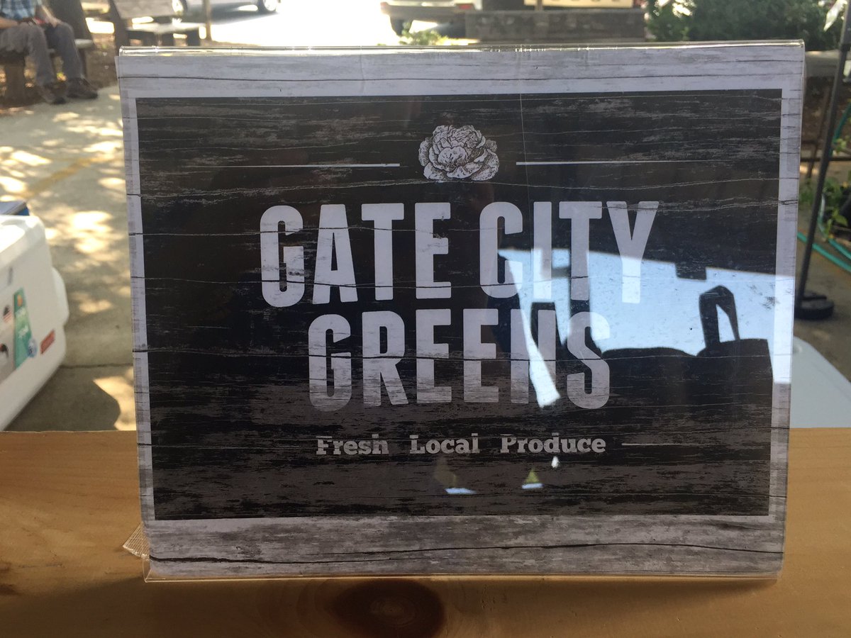 RyanFinchNC's tweet photo. First taste of @gatecitygreens today. Fresh. Crispy. Local. #YUM!
Will be a regular at their booth! #SoGso https://t.co/mvf8jMr2WB