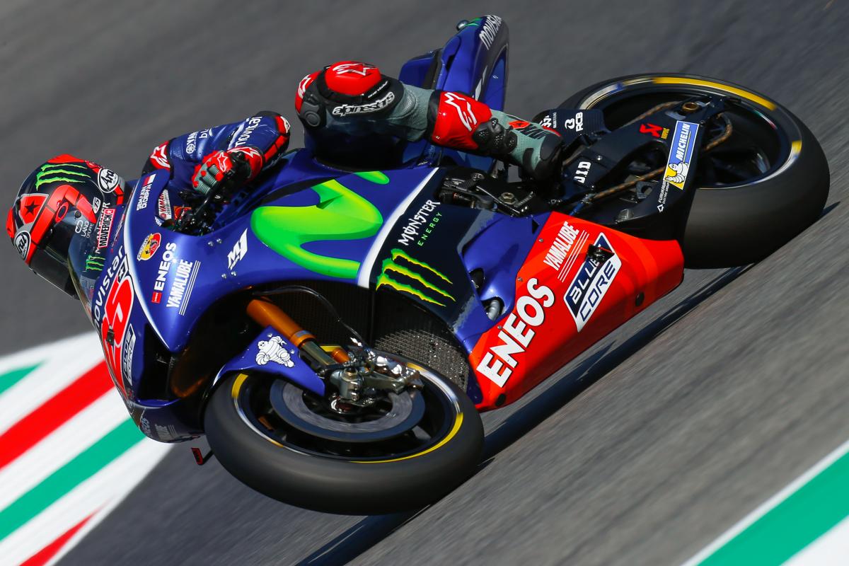 MotoGP's tweet image. "Tomorrow will be a tough race" - #MV25

#ItalianGP 📰
motogp.com/en/news/2017/0…