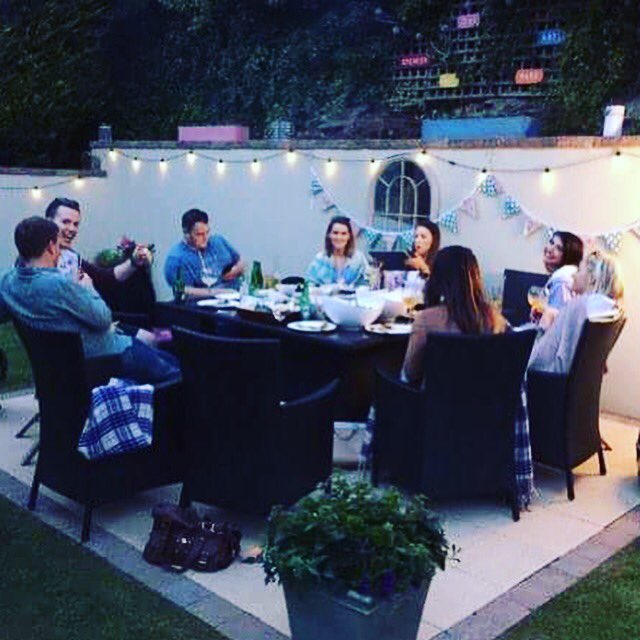 Caeris's tweet photo. Best night at the team BBQ- big thanks to boss and @FoodieFolk for the unreal feast!! #foodiefolk https://t.co/jFlNzwDnI5