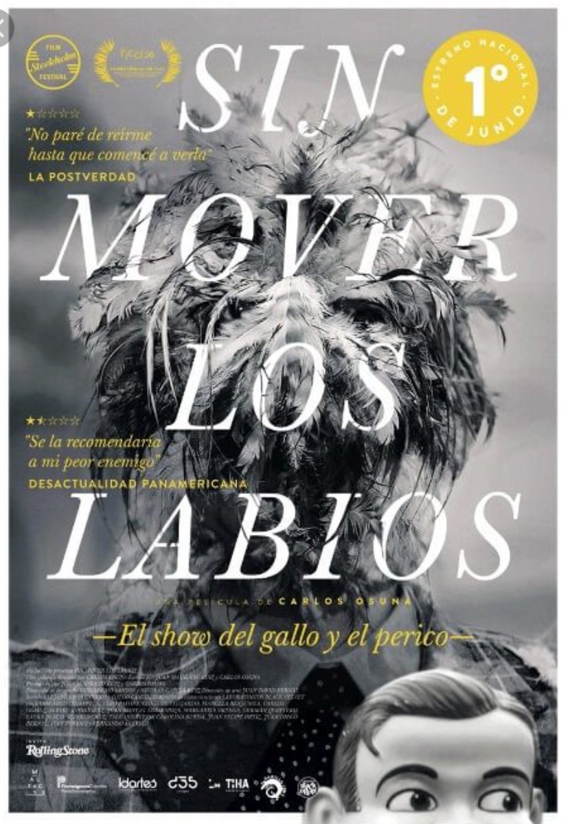 Pia_Barragan's tweet photo. Si les interesa el cine, vean ya la segunda película de Carlos Osuna, el mismo de 'Gordo, calvo y bajito'. Se acuerdan? #SinMoverLosLabios https://t.co/TC4h3We6yW