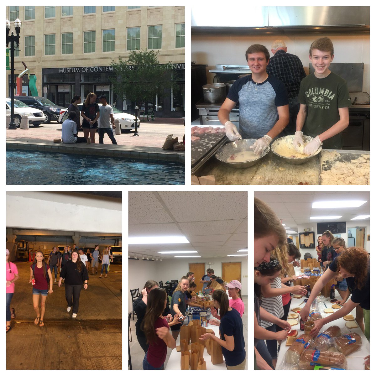 shanemjohns's tweet photo. So proud of these students for giving up a part of their Saturday to serve the community. https://t.co/gmQqqvBMTI