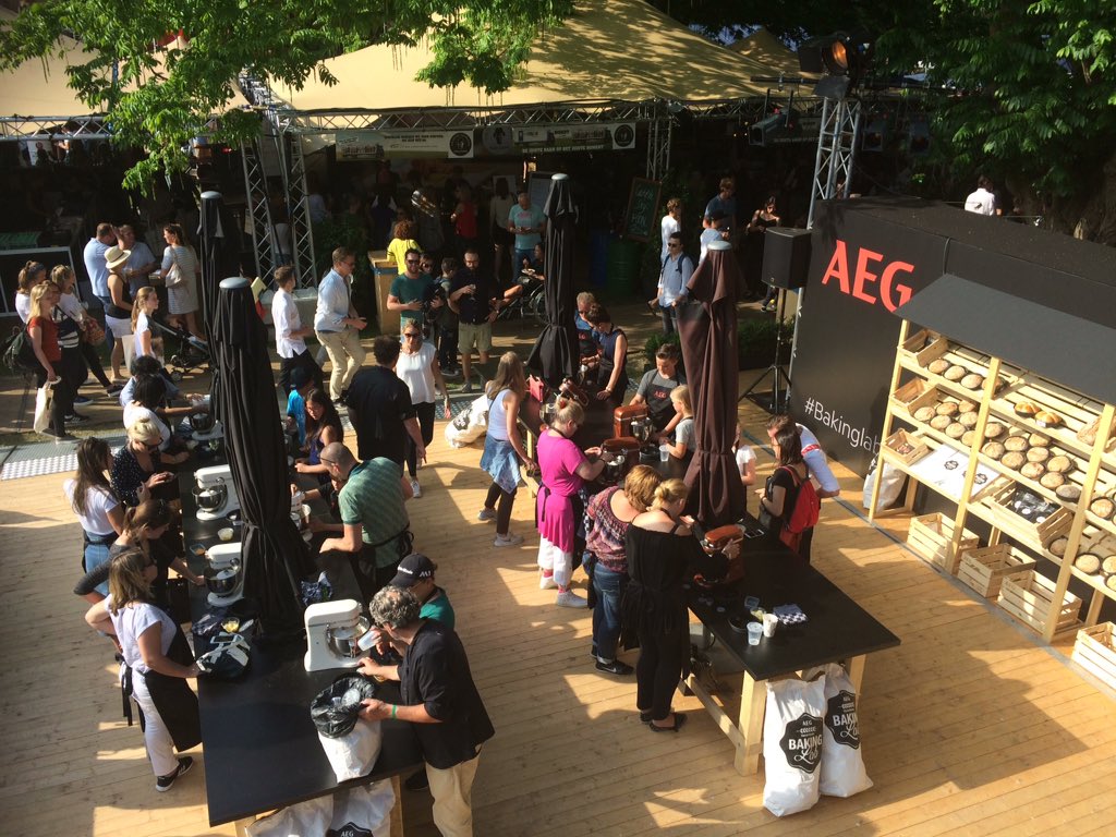 LensenRene's tweet photo. Taste of Amsterdam #bakinglab # Aeg https://t.co/uh0RsGGcKC