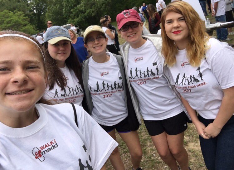 WestWarwickSADD's tweet photo. Walk Like MADD 
#sadd #wwhssadd #wwhs #wwhsdone #madd #maddri #westwarwick #DrunkDrivingEndsHere https://t.co/B0mNAaH4Y0