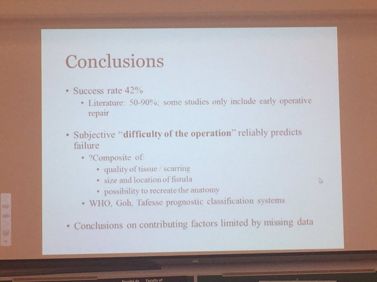 Our co-VP of Residents/Trainees, Andrew Giles PGY4, presents on obstetric fistula repair outcomes in Angola at the #BRT2017! <a href="/Bethune2017/">BRT2017</a>