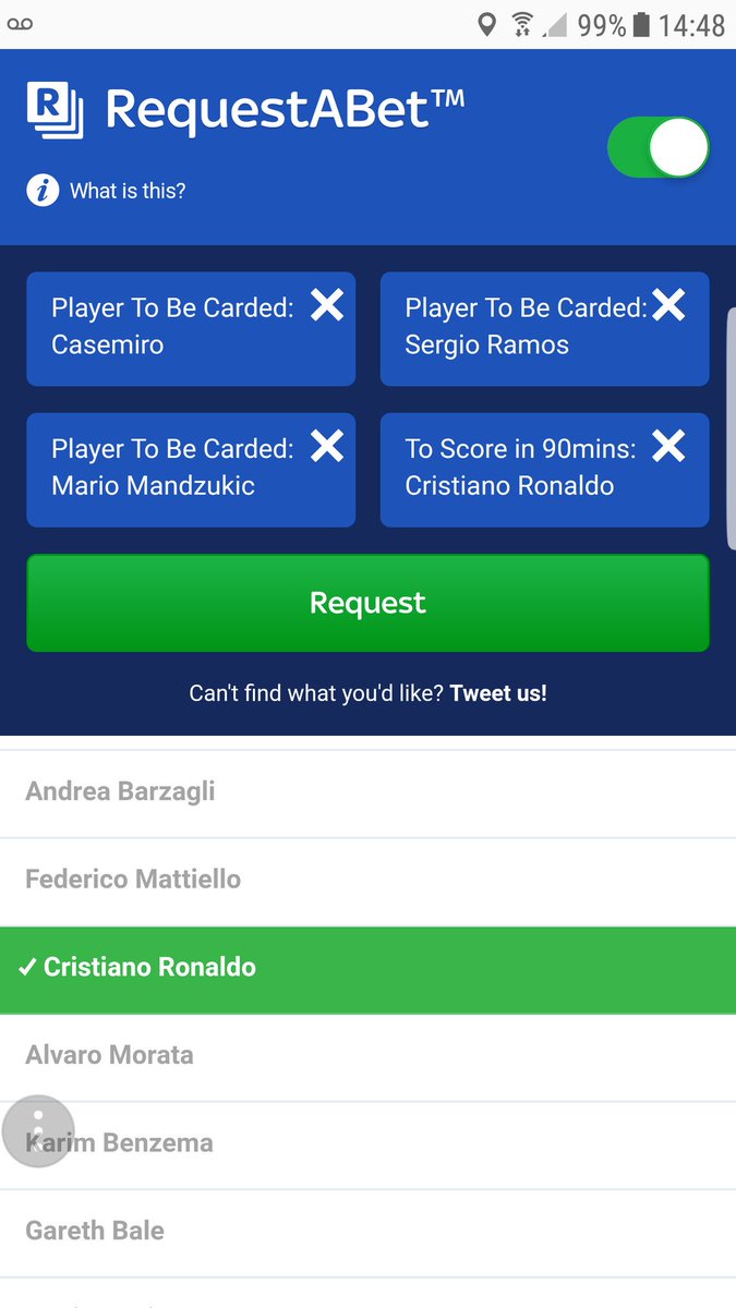 JoeJoehedivan's tweet photo. #RequestABet #skybet make this happen plz https://t.co/rgQ370PwGY
