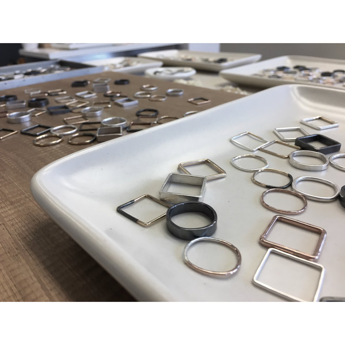 Swing on by and we'll help you to get stacked up at The Ring Bar. We are open today from 11am-7pm. 1406 Valencia Street. 🔲🔶🔘