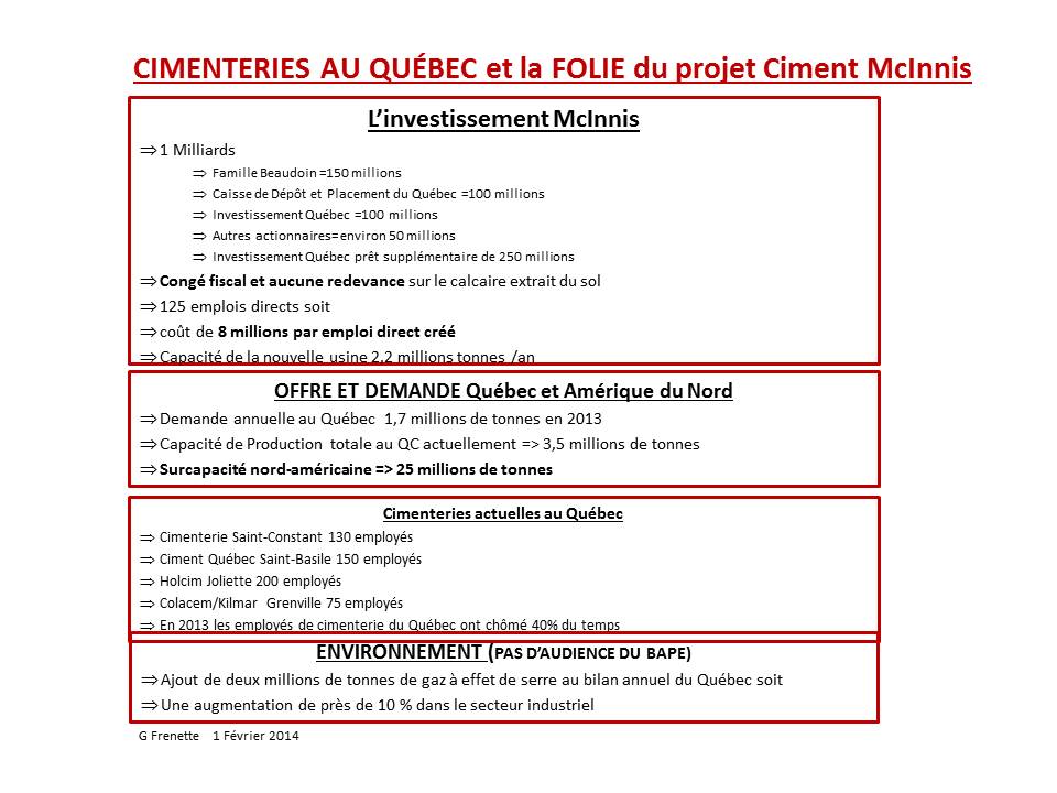 fernet_g's tweet photo. Je l'avais souligné en 2014➡#CIMENTERIES AU QUÉBEC,la FOLIE du projet Ciment McInnis
A.Dubuc➡Le monstre gaspésien
https://t.co/5q1UqlLmqj https://t.co/0xR7SxlkoZ