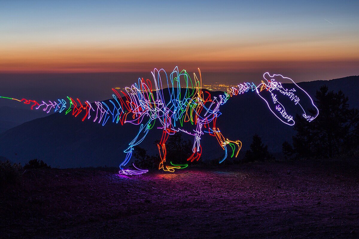 dariustwin's tweet photo. Spinosaurus - "Spine Lizard" lived ~112-93 million years ago around modern North Africa. #lightfossil https://t.co/0wNxvK4E4t