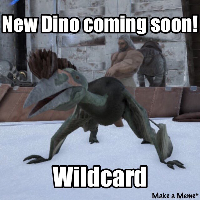 UmbrellaCorpPS4's tweet photo. Looks like Wildcard has announced a new Dino #ArkSurvivalEvolved #umbrellacorpgaming #PS4 https://t.co/veb7KPE54t