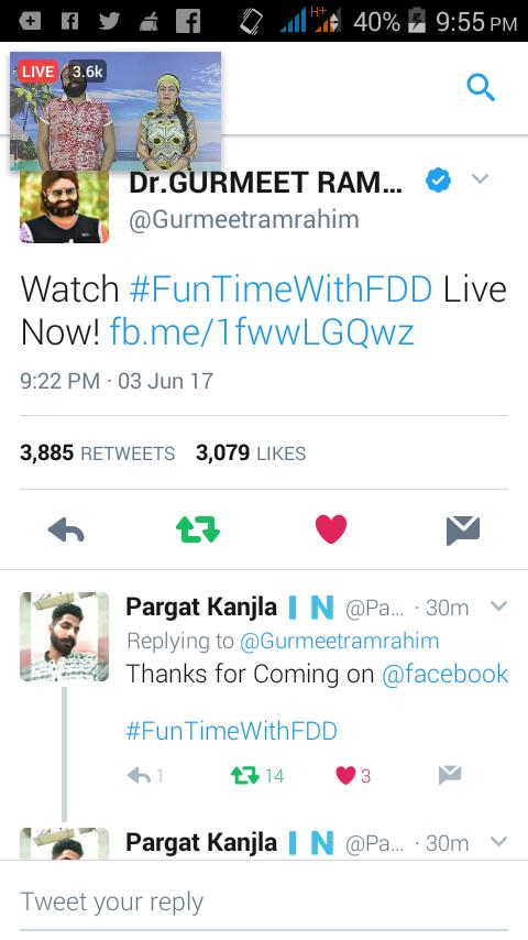 Kanjla_777's tweet image. watch guru ji live on Facebook ji #FunTimeWithFDD
