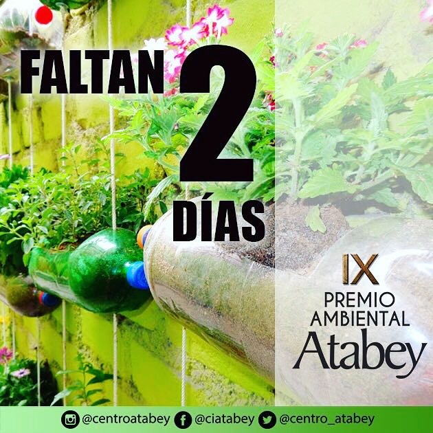 fcollado1686's tweet photo. #RumboAlosPremios #PremiosAmbientalAtabey2017 #Faltan2dias #PremiandoElCuidadoDelMedioAmbiente  @DomingoCG1 @centro_atabey https://t.co/GlKgbGDiz2