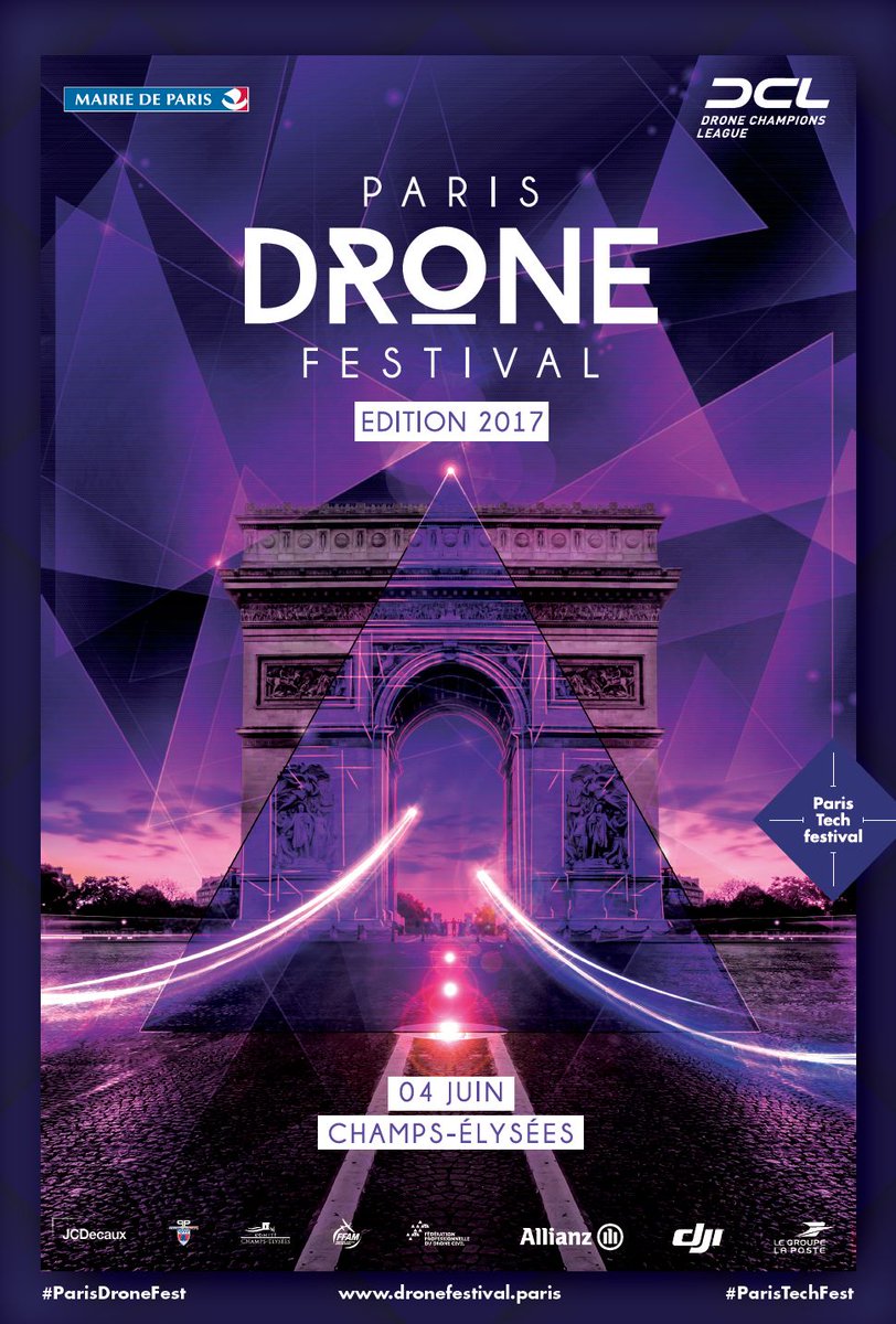 Paris's tweet photo. J-1 La plus grande course de drones au monde revient demain dans le ciel parisien 😍 
👉https://t.co/OynZvAcGXT
#ParisDroneFest #ParisTechFest https://t.co/RYZHgEECgz