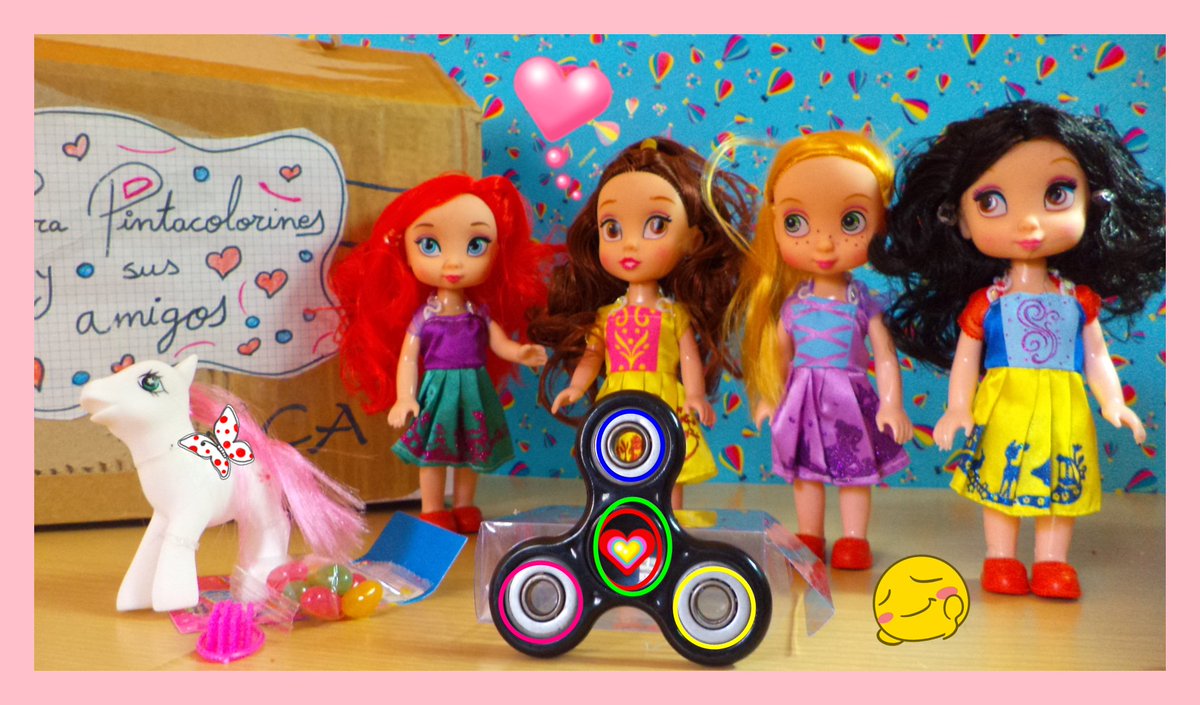 Regalo Sorpresa para el canal <a href="/pintacolorines/">Pintacolorines</a> #princesasdisney #spinner #videosparaniños #YoutubeKids 
 youtu.be/WQyJP3rBLnU
