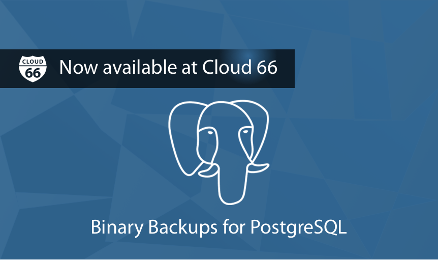 cloud66's tweet photo. Binary Backups for PostgreSQL
https://t.co/Ymfgj4KCZW #pastgresql #backups #ManagedBackups #BinaryBackups https://t.co/Sx67gE4X3O