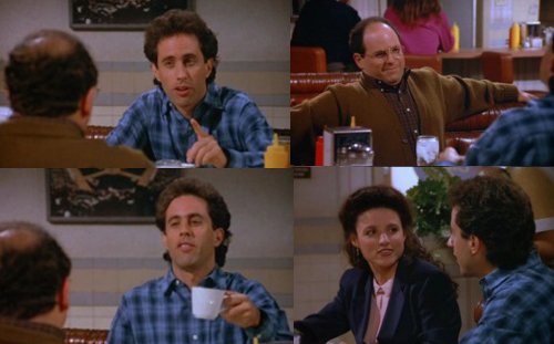 VzlanSeinfeld's tweet photo. - But are you still Master of your rancho? 
- I am Lord of the finca, you?
 - King of the conuco
 - Elaine? 
- I´m queen of arroz con pollo https://t.co/z8JZIHM1GT