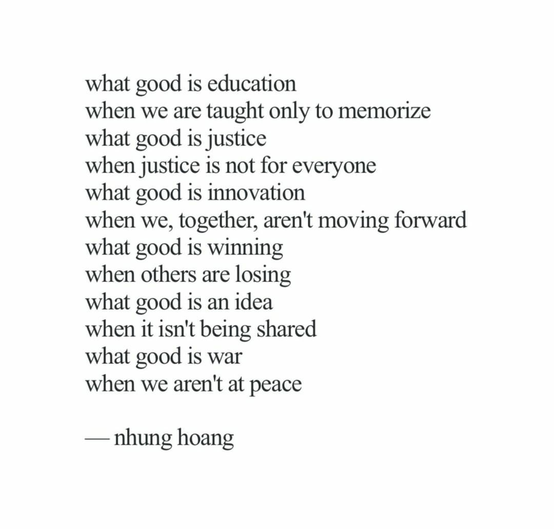jyotsnadedha's tweet photo. #Beautiful indeed :) #nhunghoang #WhatGoodIsIt #WarAndPeace #NoPeace #Education #Innovation #Justice #Idea https://t.co/R4NL9683gF