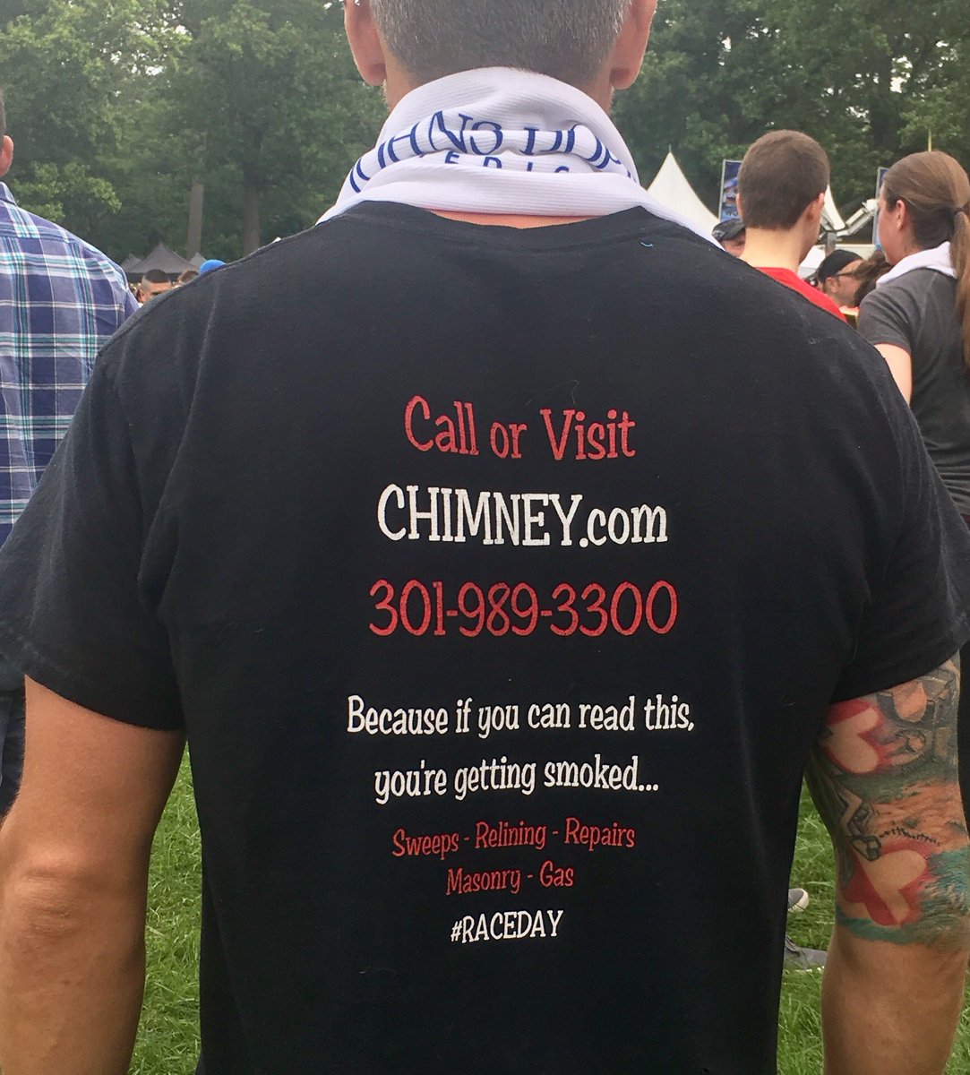 ChimneyCom's tweet image. Burning up the streets at the Baltimore 10 miler!! #raceday #chimneycleaning chimney.com