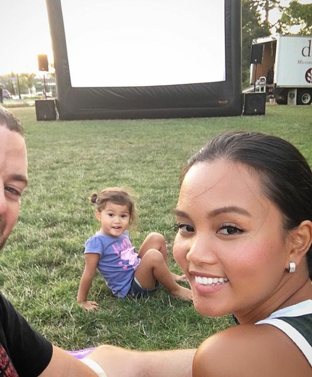 PeteHpimental's tweet photo. Me with the love of my life Emily and my gorgeous princess Naynay https://t.co/becb7CuJvo