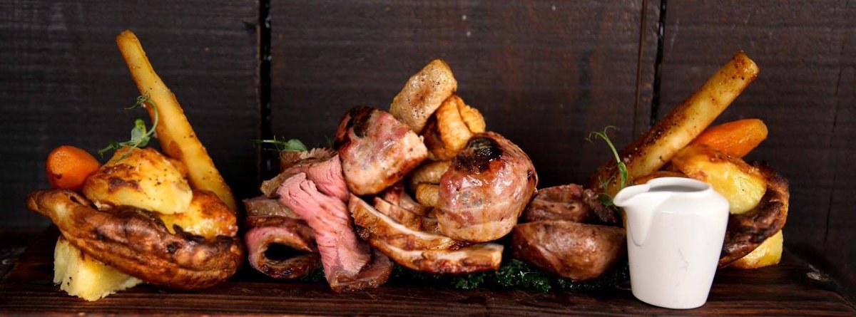 Our reviewers have been telling us we serve the best Sunday roast in town. Why don't you come and see if they are right? Serving 12-4pm.