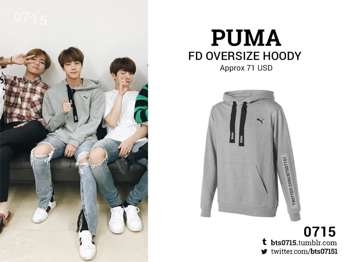 bts puma fd oversized hoodie