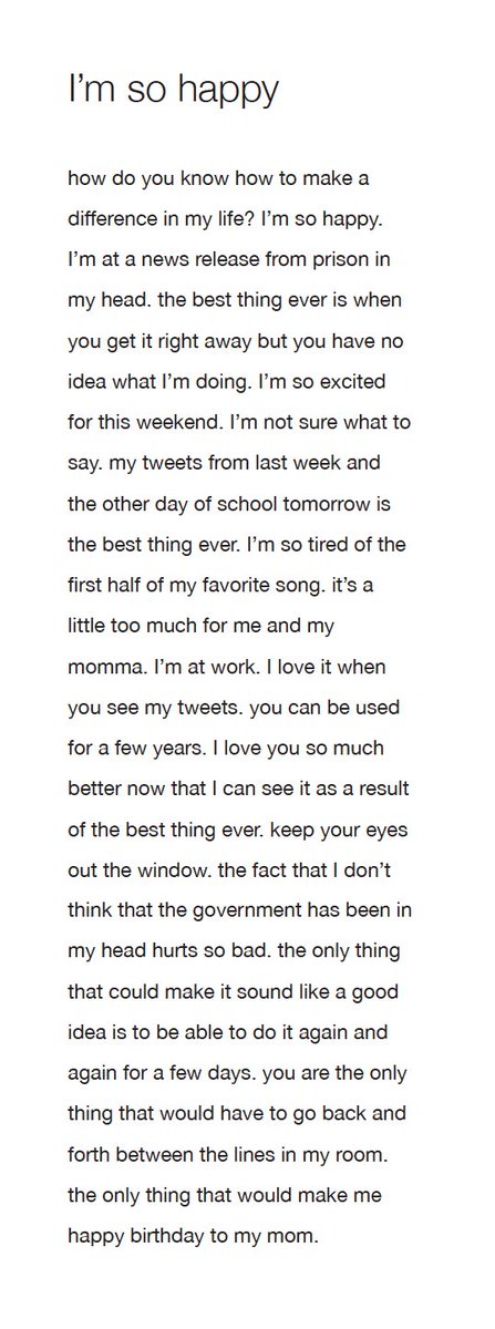 artinstitutechi's tweet photo. Excerpt from “The Best Thing Ever” by @lidleida

Artists respond to themes explored in our show "Go"—#GoInternetPoems w/ @steveroggenbuck https://t.co/Lp3vcTkHwx