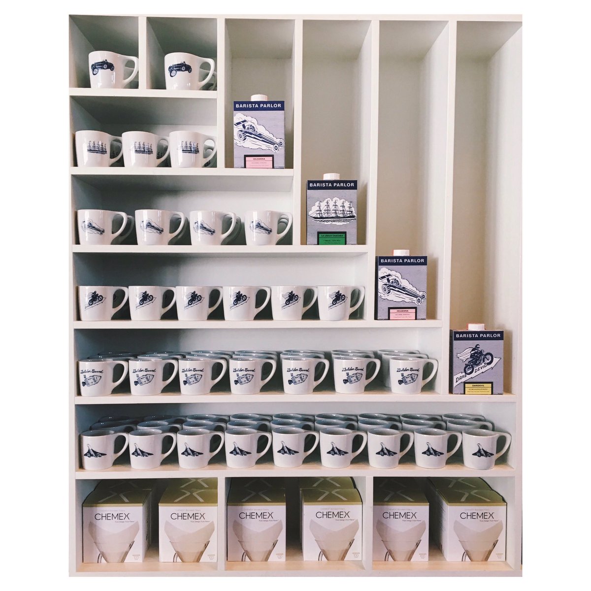 BaristaParlor's tweet image. *New* Limited Edition Diner Mugs are now available at all 3 shops + BaristaParlor.com! ⚓️ + 🚀 + 🏁