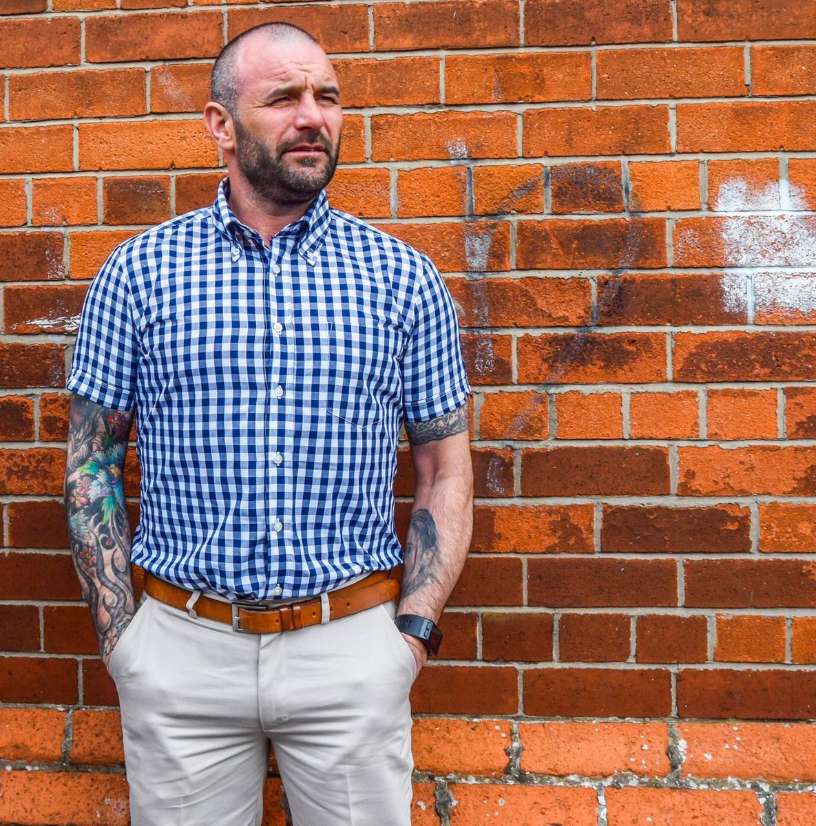 lammyman2's tweet photo. Brutus Trimfit Navy Gingham Shirt 

https://t.co/T1ZlFVDTGr https://t.co/VtI78A80OY