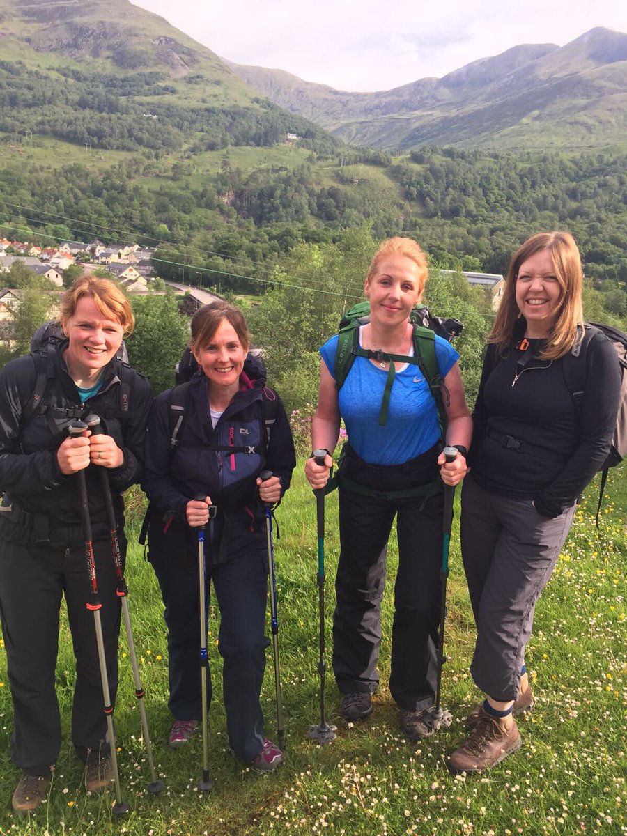 MiraWHW's tweet photo. This was us heading off from Kinlochleven this morning https://t.co/Ibjiv7FfjF