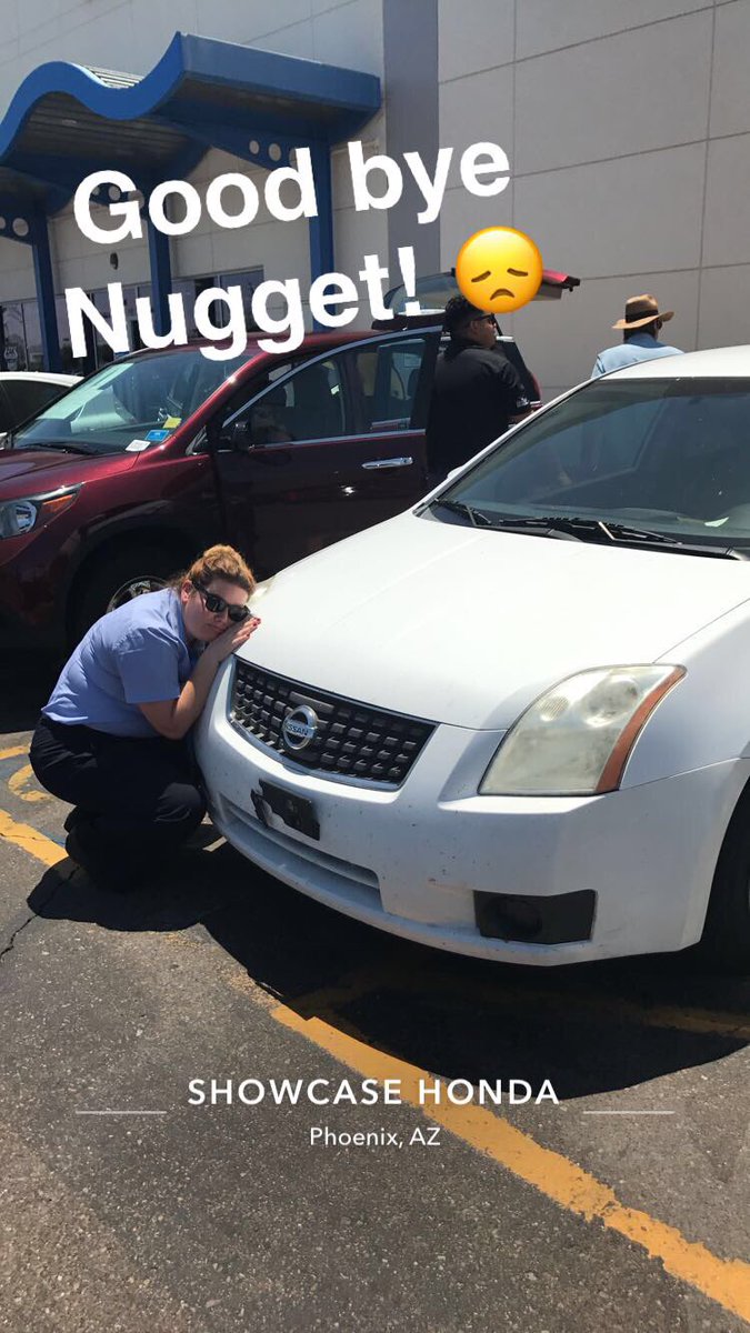 JessicaJT55's tweet photo. Traded in #Nugget today. He was 10 years old with 135,000+ miles on him. I was sad to give him up but happy to get a new car. 🚗 https://t.co/YFxPIhcQsd