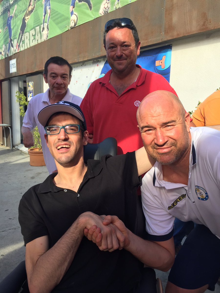 cdgranadal's tweet photo. Los chicos de @Acpacys con nuestro campeón @bergesrafa @LGSeedsES @dipucordoba #DeporteSolidario https://t.co/jINbK2X9gR
