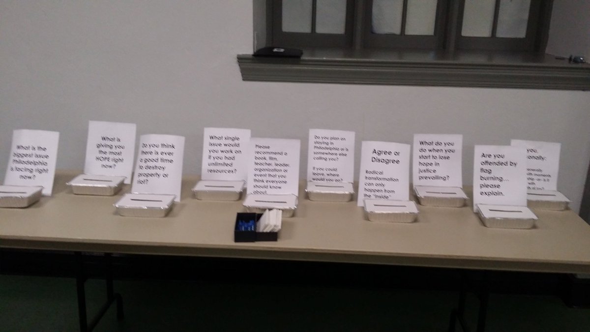 phl_solidarity's tweet photo. What are your answers to these questions? Join us @ArchStreetUMC now to talk! @phillywerise https://t.co/bf4bBY3hIo