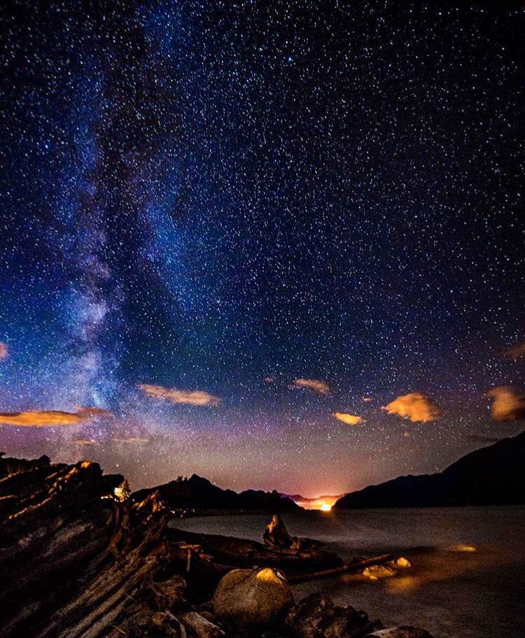 Incredible shot <a href="/DerekElvin/">Derek Elvin</a> got on our last trip to Van Island! #ChasingTheGato #stars #nightphotography #milkyway #explorebc #explorecanada
