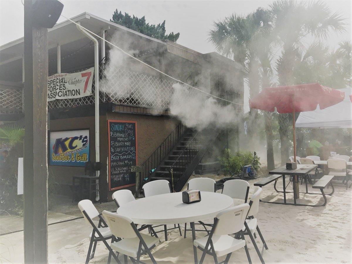 MistWorks's tweet photo. If in Ft. Walton Bch for #BillyBowlegs Check out #KcsSandbar, Coolest patio in town! #FunNSun #Beach #FtWalton #Aquaventure #IslandLife https://t.co/nj88tJmLbR