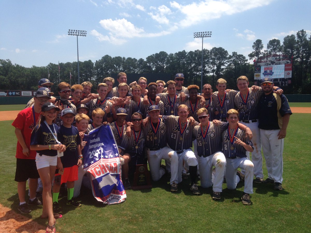 Ladies and gentlemen, your 4-A state baseball champion Roberson Rams