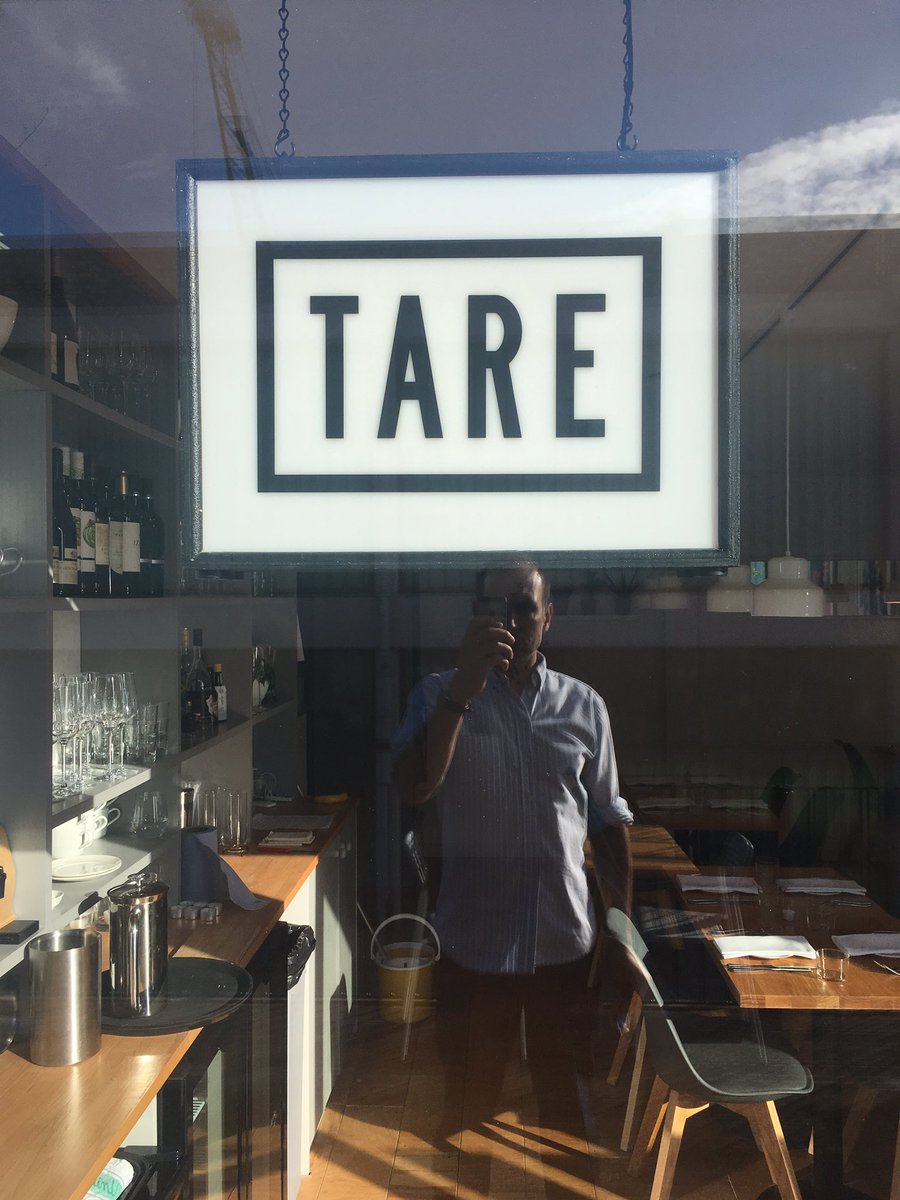 #gunforhire 1st night helping me old amigo Matt Hampshire @tarebristol • dockside is buzzing #bristol #food @cargocollective