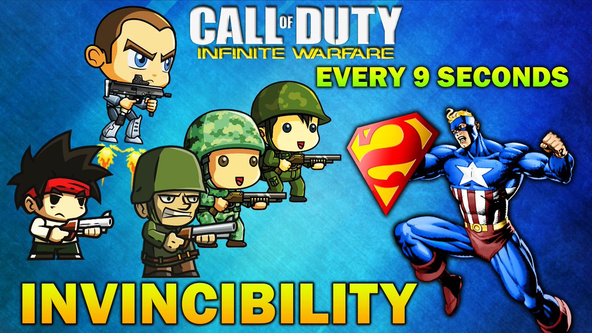 Infinite Warfare: Invincibility Every 9 Seconds: youtube.com/watch?v=liqkO2…