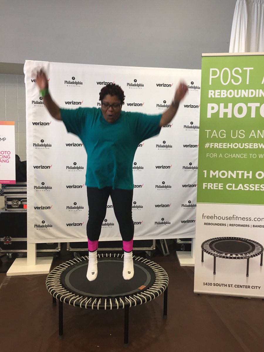 mrsrkfj's tweet photo. #freehousebwp. Jumping is fun AND a tough workout! ##verizon #bettermatters #bwpbootcamp https://t.co/vYDK7ECYXT