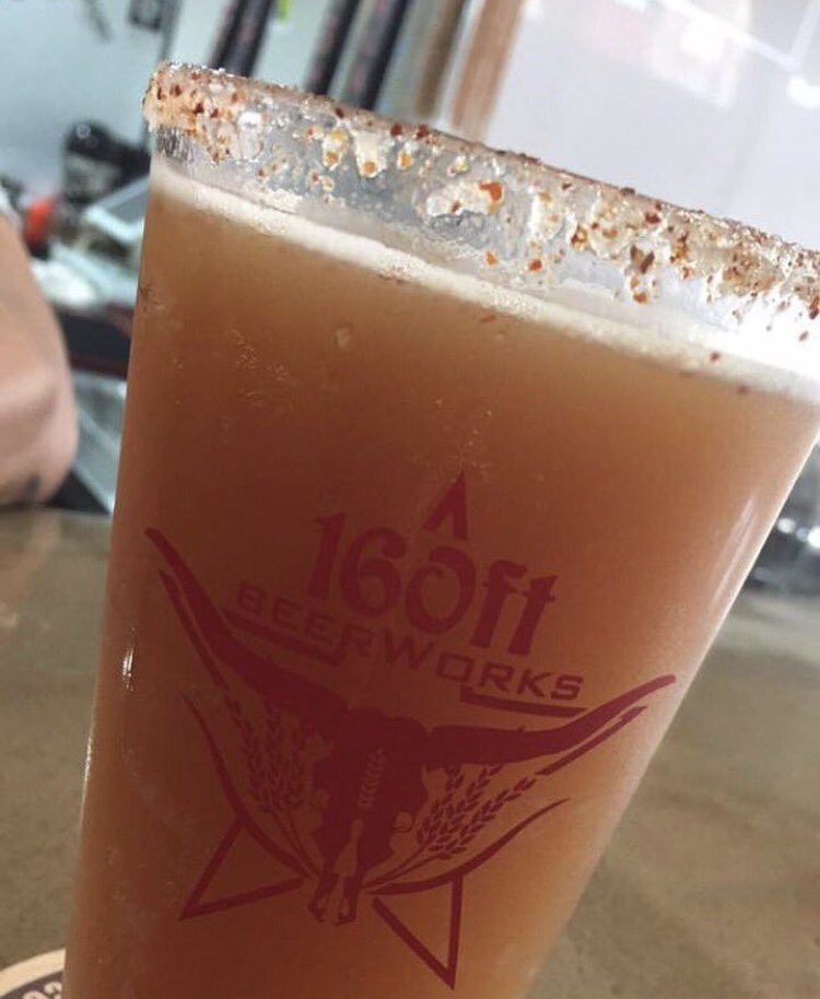 160ftbeerworks's tweet photo. It's back for the weekend! Stop by and try Jinn's delicious juice! Grapefruit radler with blonde ale.. OPEN till 10 pm today!!! #ilovebeer https://t.co/vpLaa2RRTH