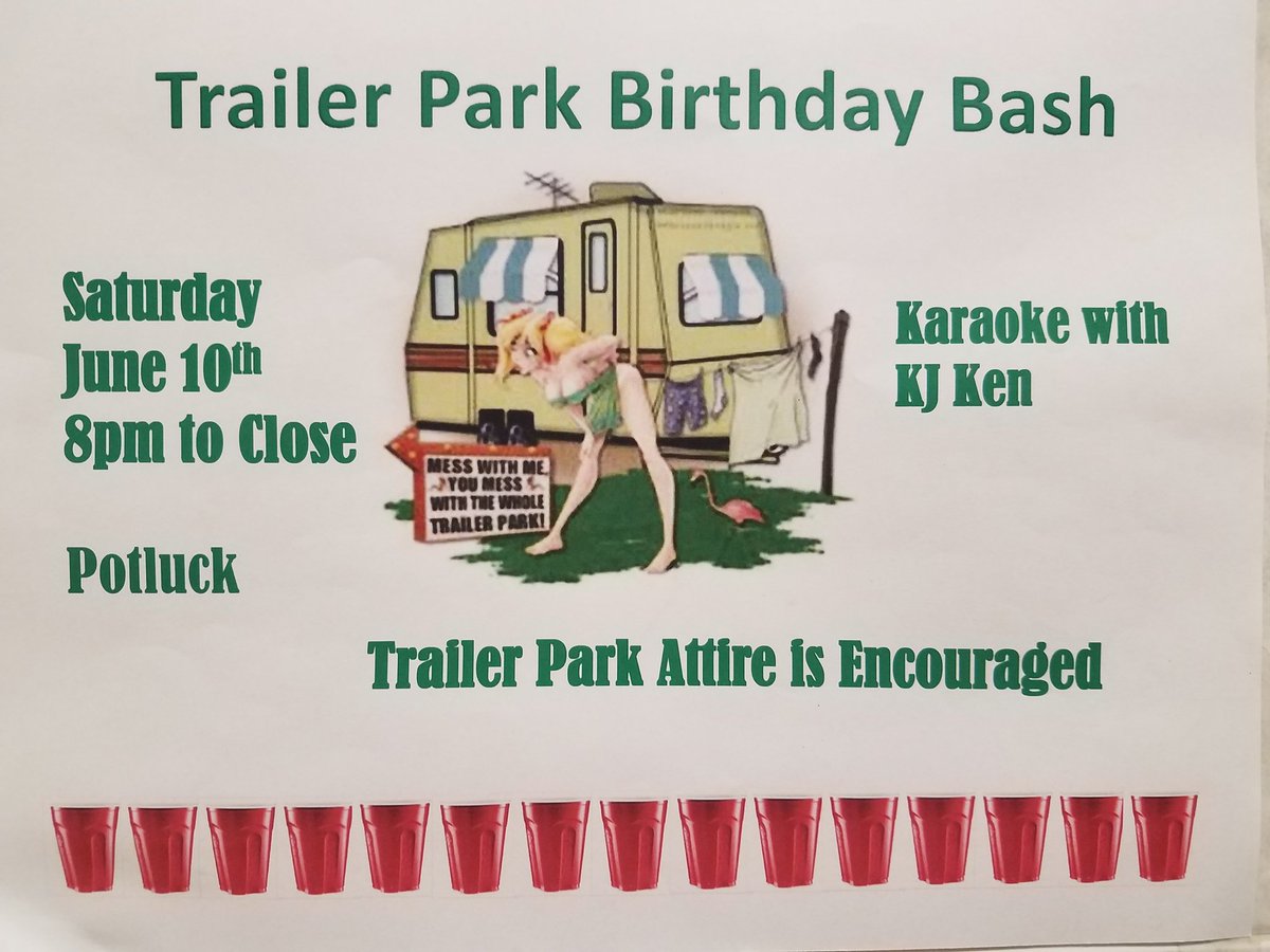 gabekeeton's tweet photo. Looking forward to our June birthday bash #trashbash2017 https://t.co/3gul057c5f