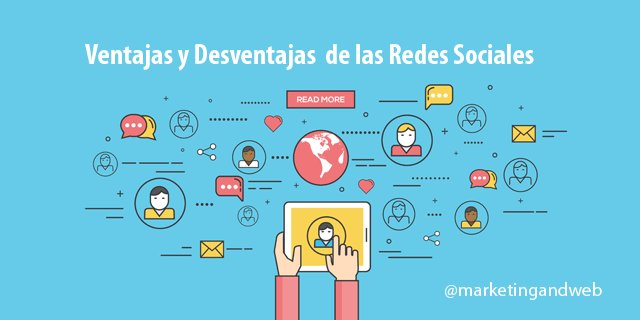 marketingandweb's tweet photo. 15 Ventajas y Desventajas de las Redes Sociales para empresas y profesionales https://t.co/MdygtwD0w2  #CommunityManager https://t.co/1K7wAu2IYh