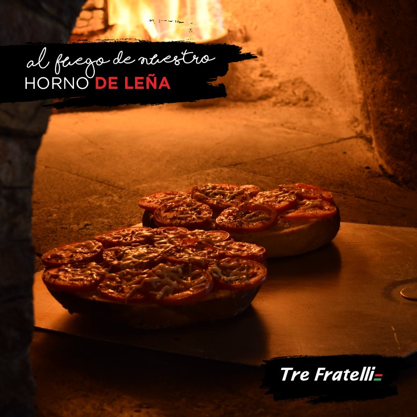 TreFratelliGt's tweet photo. Bruschettas cocinadas en nuestro horno de leña,
uno de los pequeños placeres de la vida.
Reserva aquí ---> https://t.co/zNlNJXla36 https://t.co/cYhBy4MTYT