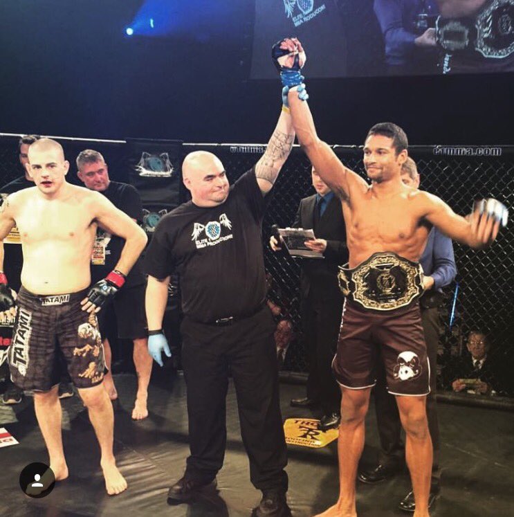 My boy Mandel Nallo is the Canadian 155lb champ &amp; is looking for his next fight. Contact me if you are a promotion looking for the best!